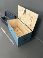 Two Wooden Tool / Storage Boxes - 3