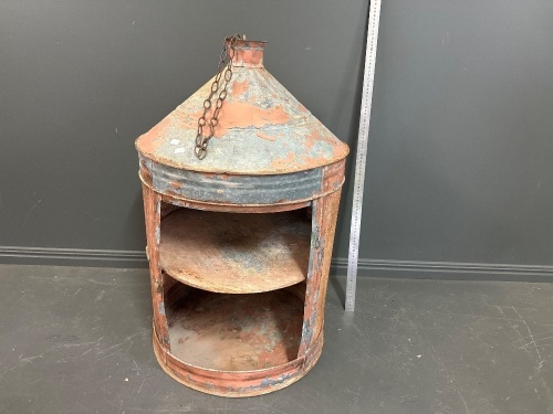 Large Hanging Antique Meat Safe