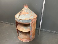 Large Hanging Antique Meat Safe - 2