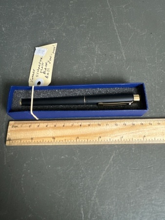 Vintage Collectable Schaefer Matt Black Ballpoint Pen