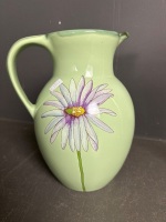 Christopher Vine Design Australian Pottery Jug Mark to Base Hand Painted - 3