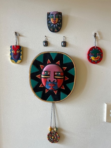 Mexican wall hangings