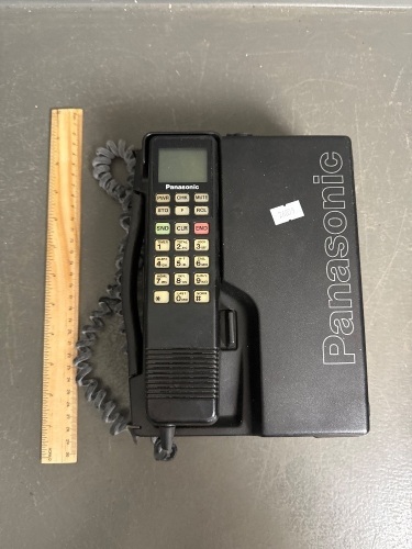 Original Mid Century Panasonic Brick Phone - highly collectable