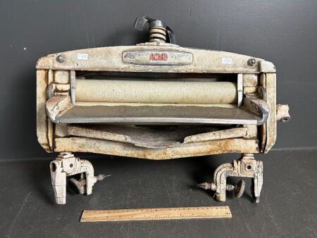 Vintage Acme washing machine wringer rollers