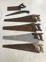 Collection of Timber Hand Saws