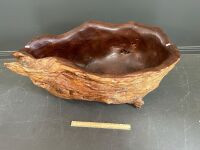 Extra large Burlwood bowl