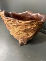 Extra large Burlwood bowl - 3