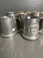 Lot of various AFL and commemorative tankards - 2