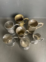 Lot of various AFL and commemorative tankards - 3