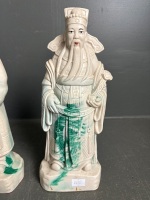 3 Chinese Immortal Wise Men Figurines - 4