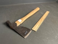 Plumb USA hammer hatchet, 163mm long with 55mm edge