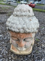 Fibre-cement Buddha head