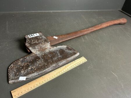 Vintage Broad 12in Blade Broad Axe