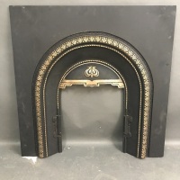 New Heavy Vintage Syle Iron Fire Place Insert