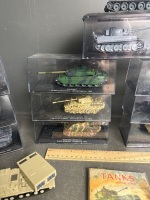 Large Collection of Model Army Tanks - 4