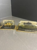 Large Collection of Model Army Tanks - 7