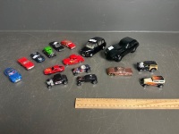 Mixed Collection of Diecast Model Cars inc Avon Green Glass Car