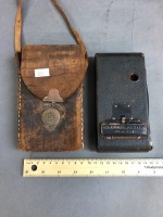 Collection of 5 Vintage Cameras, some in original Leather Cases - 2