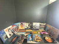 Approx 40 Mixed Genre Vinyl Records