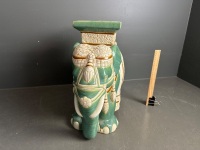 Ceramic Asian Elephant stool/stand - 2