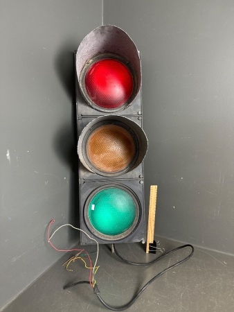 Traffic Light Red Orange & Green