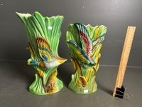 2 Australian pottery duck vases - Kalmar AAC - 3