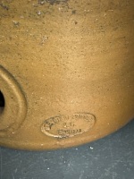 3 Bendigo Pottery Epsom stoneware barrels - 2