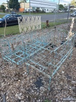 2 antique iron cots for restoration - 2