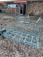 2 antique iron cots for restoration - 4