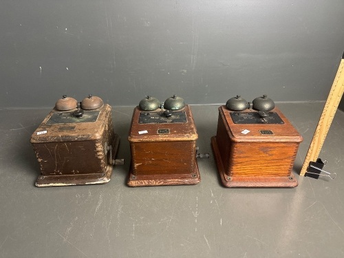 3 Commonwealth of Australia PMG telephone exchanges