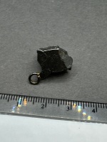 CAMPO DEL CIELO Iron meteorite from Argentina made into a pendant - 2