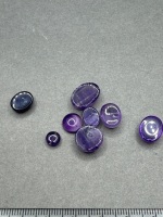 32 carats cabochon cut AMETHYST Gemstones - 2