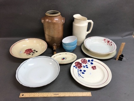 Collection of French Ceramics - Some Vintage