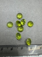 10 carats 7mm PERIDOT Gemstones - 2