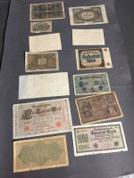 Collection of old Germany banknotes - 2