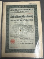 Collection of old German Bond certificates - 4