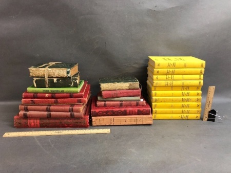 Collection of Vintage French Books & Annuals