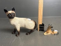 2 Beswick England Animal Figurines