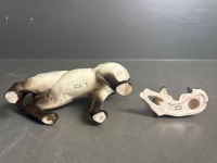 2 Beswick England Animal Figurines - 4