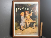 Pears Soap Advertising Poster - 2