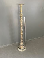 Brass floor standing lamp stand - 2