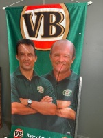 Wally Lewis & Laurie Daley VB Hanging Banner - 2