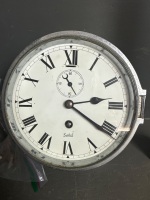 Sestrel Antique Ships Clock in working order with key - 2