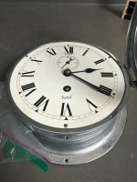 Sestrel Antique Ships Clock in working order with key - 4