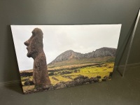 Large Mounted Photo Easter Island - 2