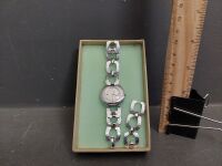 Swiss Made Unicorn Silver Lady's Watch - 17 Jewlel Incabloc C 1970's (unworn) working