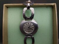 Swiss Made Unicorn Silver Lady's Watch - 17 Jewlel Incabloc C 1970's (unworn) working - 2