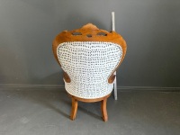 Antique Ladies Chair in excellent condition  - 3