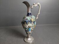 Pair Italian Hand Painted Jug and Carafe - 2