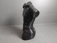 Modern Black Ceramic Torso - 4